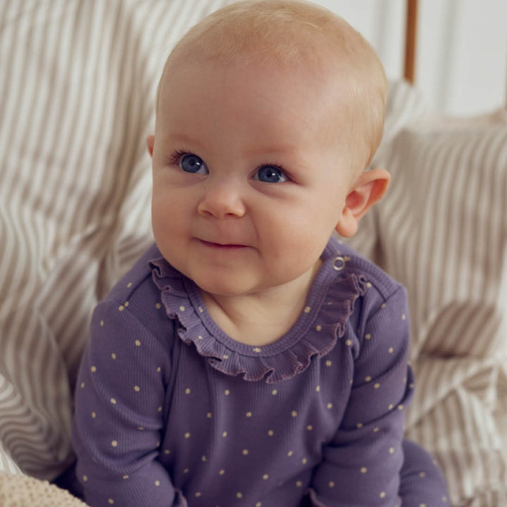 DOT rib dress & leggings set