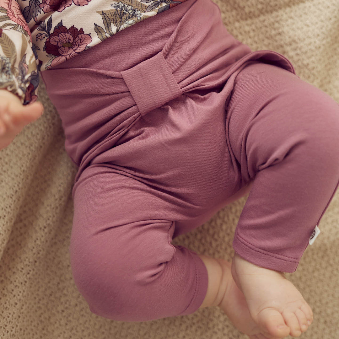 COZY ME pants with a bow 2-pack
