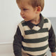 KNIT STRIPE vest