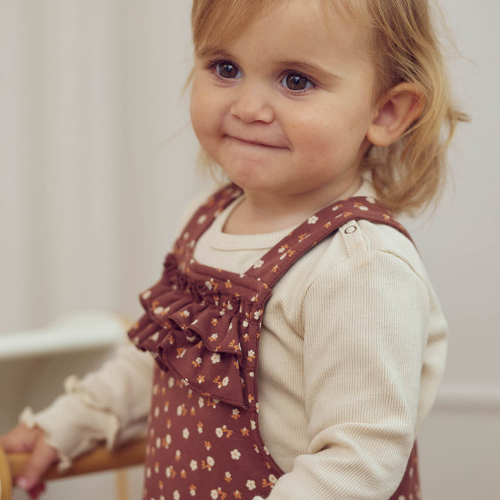 CEDAR floralprinted overalls