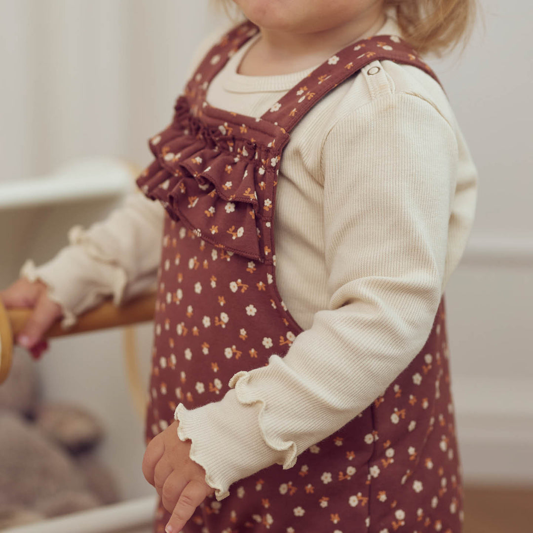 CEDAR floralprinted overalls