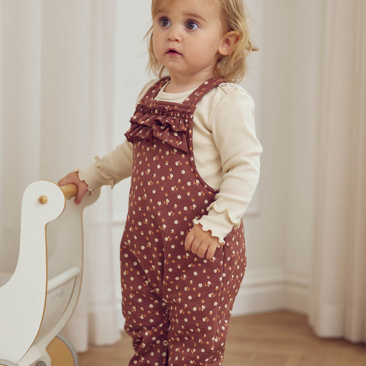 CEDAR floralprinted overalls