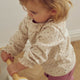 ASTER rib frill collar top