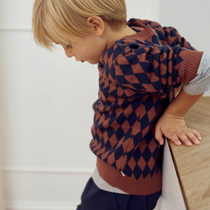HARLEQUIN KNIT sweater