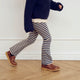 STRIPE flared pants
