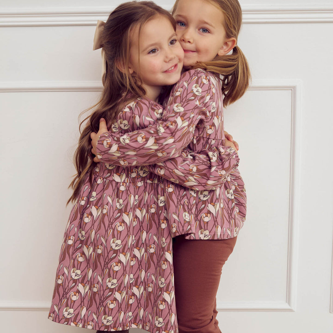 AUTUMN dress & leggings set