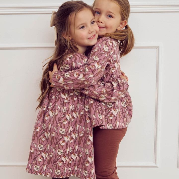 AUTUMN dress & leggings set