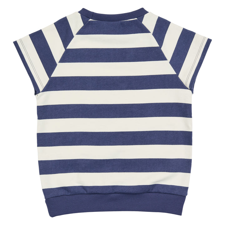 STRIPE sweat T-shirt