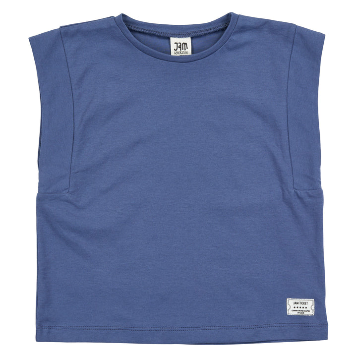 SINGLE JERSEY sleeveless top