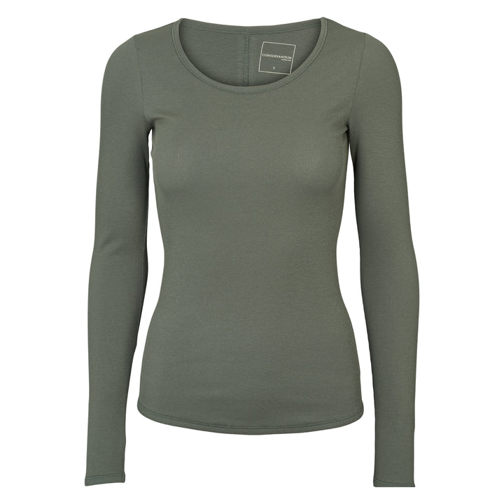 CALM RIB longsleeve top