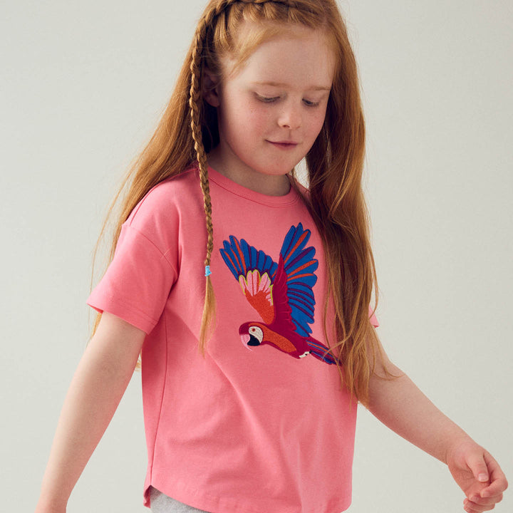 HELLO parrot T-shirt