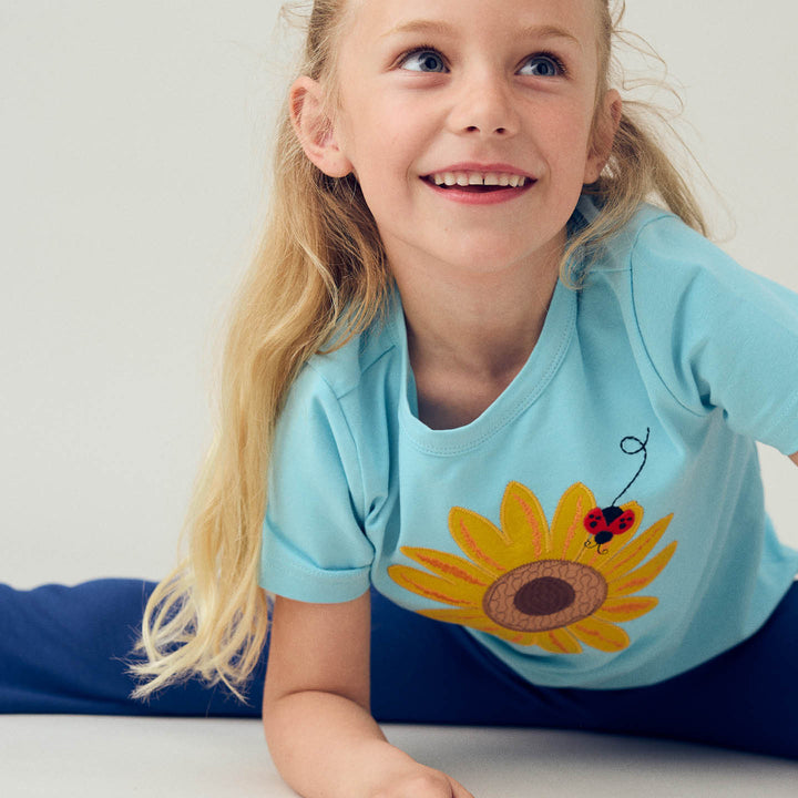 HELLO sunflower T-shirt