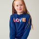 BLOOM sweatshirt with LOVE
