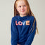 BLOOM sweatshirt with LOVE