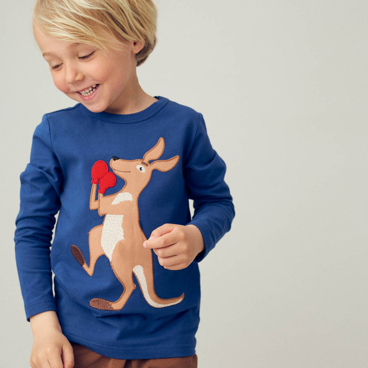 HELLO kangaroo longsleeve T-shirt