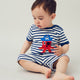 STRIPE octopus T-shirt