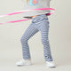 STRIPE flared pants