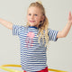 STRIPE jellyfish T-shirt