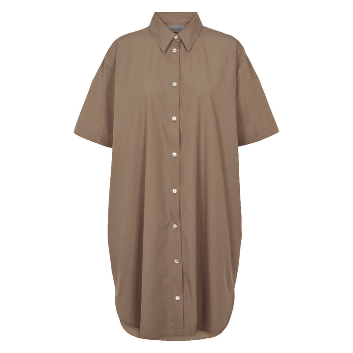 POPLIN shirt dress