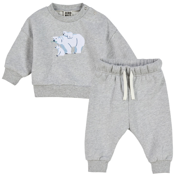 ARCTIC sweat set with polarbears