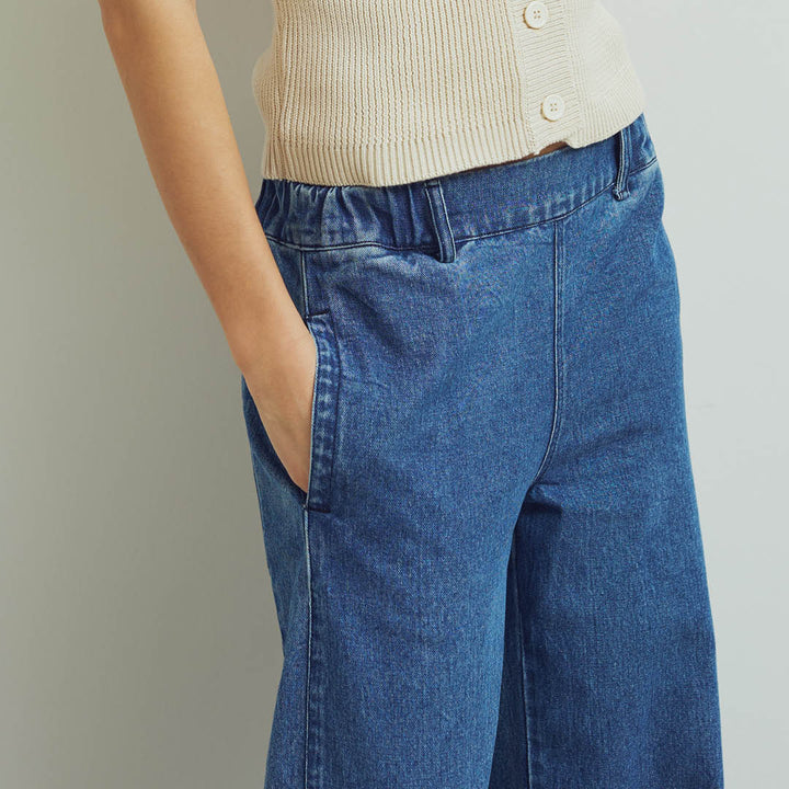 DENIM pocket pants