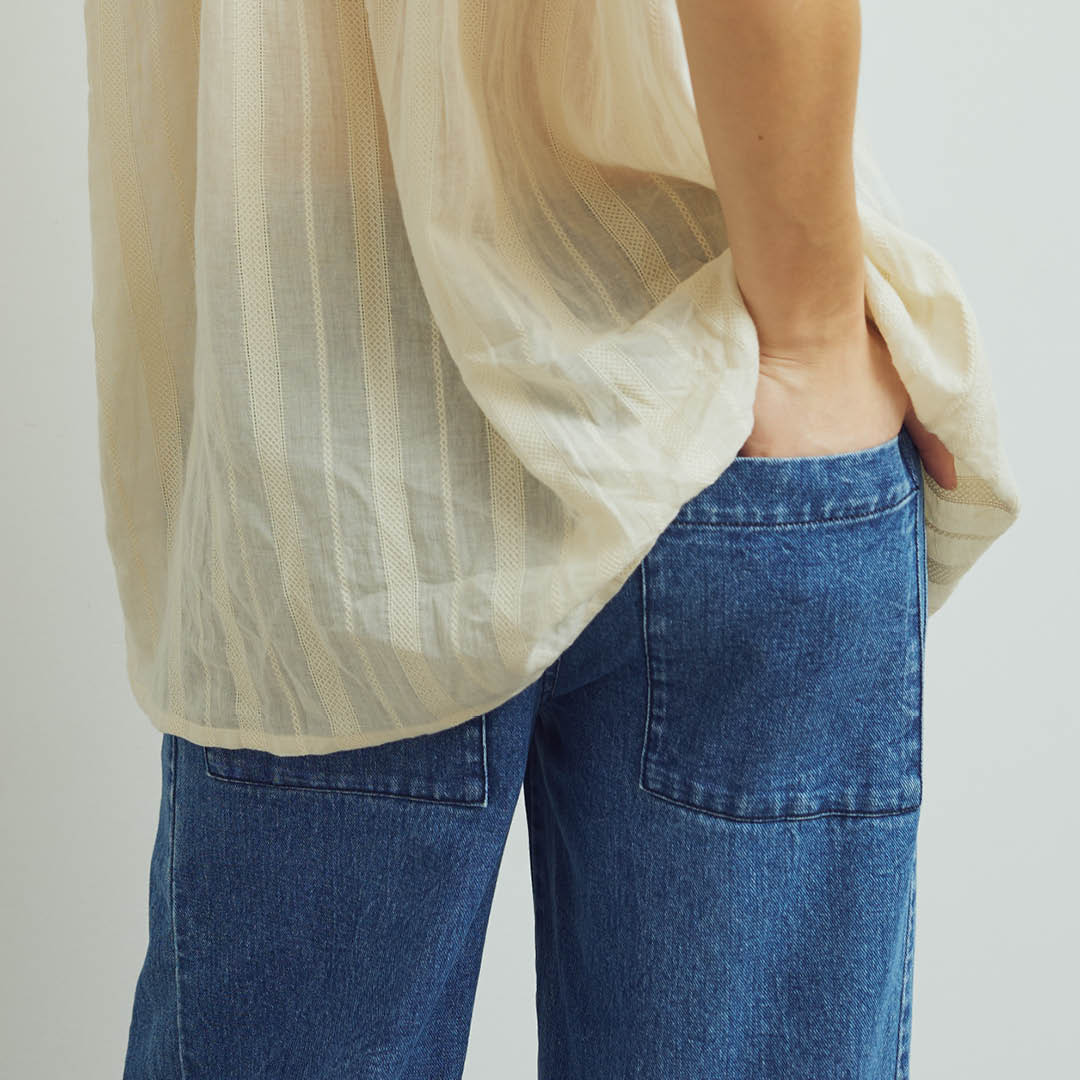 DENIM pocket pants