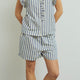 STRIPE WOVEN shorts