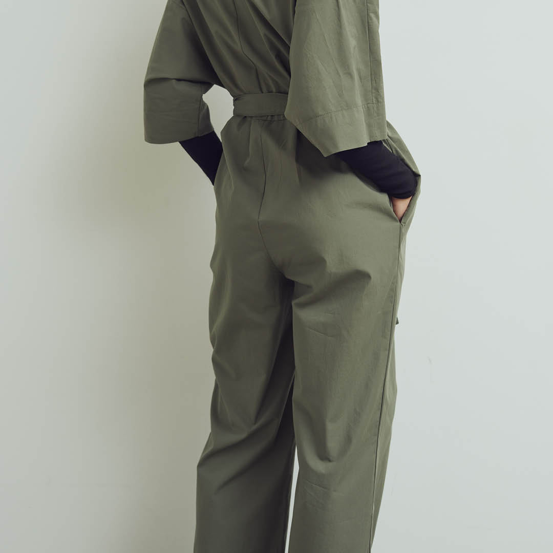 POPLIN pantsuit