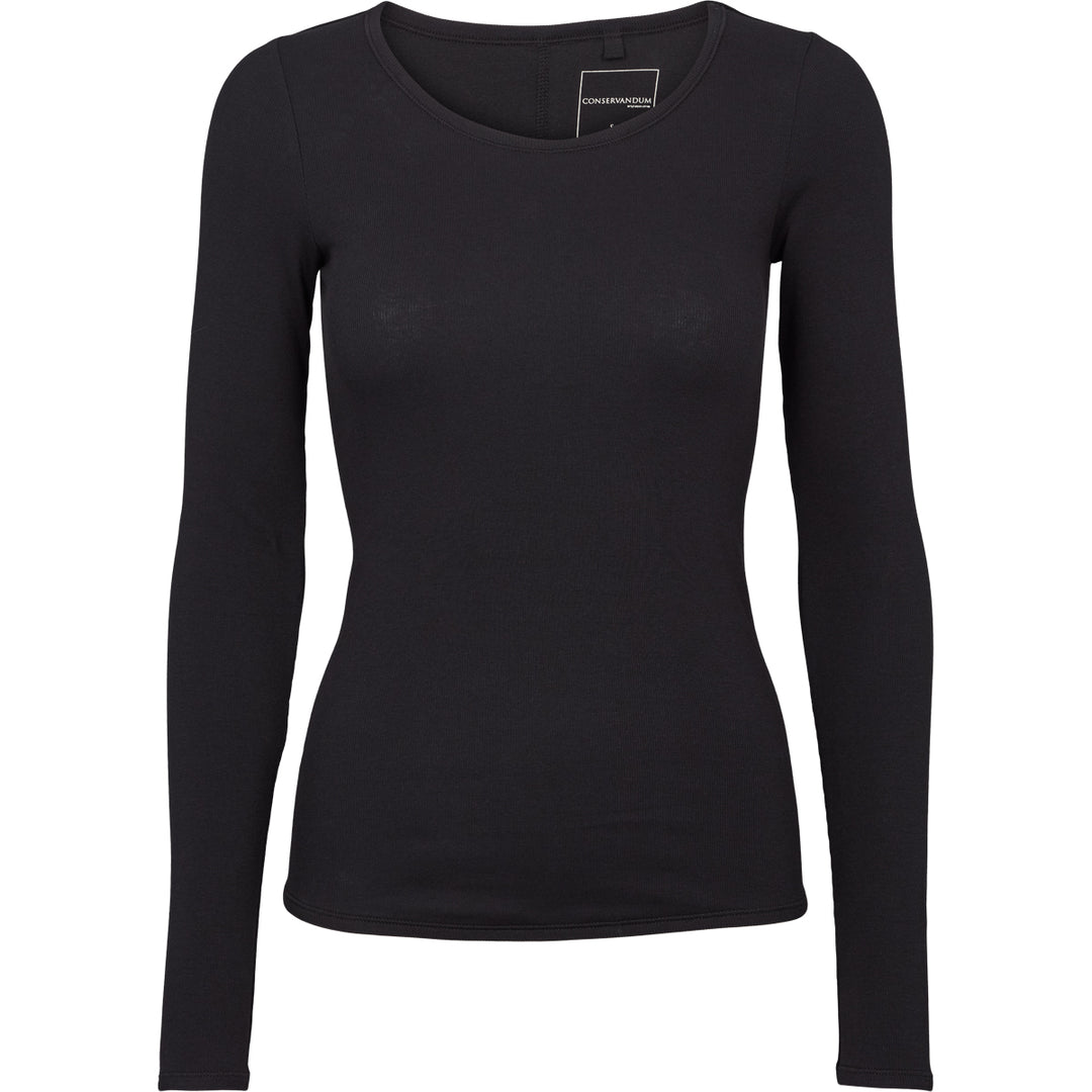CALM RIB longsleeve top