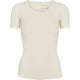 CALM RIB short sleeve T-shirt