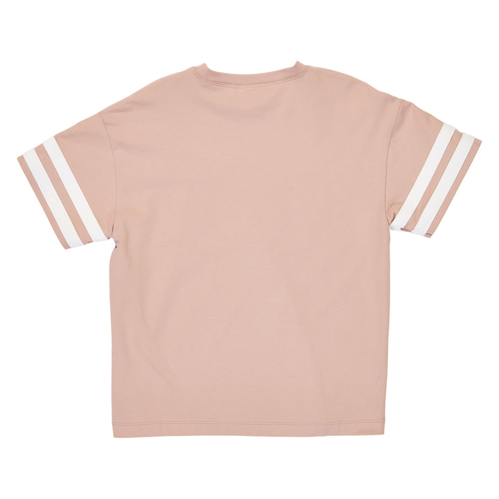 STRIPE single jersey T-shirt