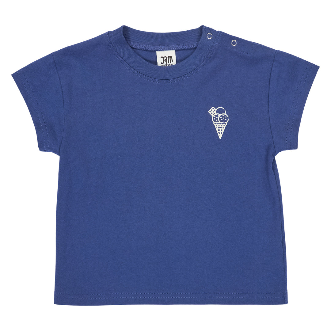 SINGLE JERSEY ice cream cone T-shirt
