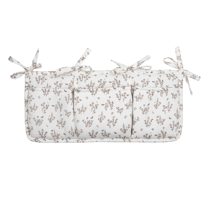 FLORAL bed pocket / organizer