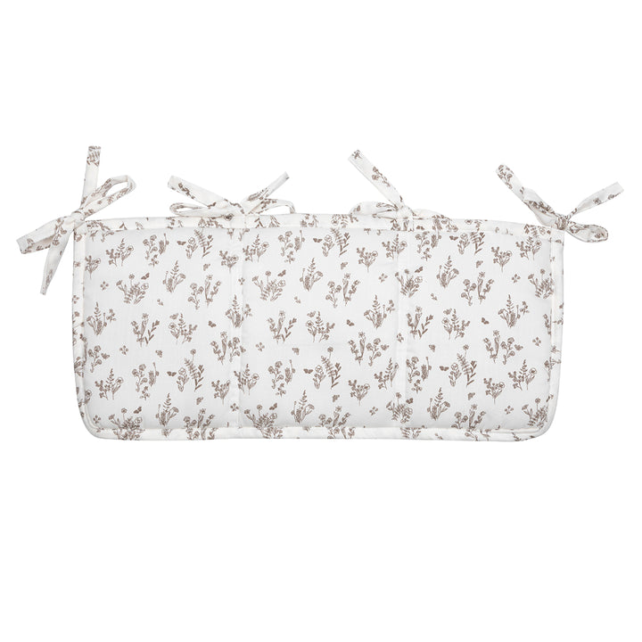 FLORAL bed pocket / organizer