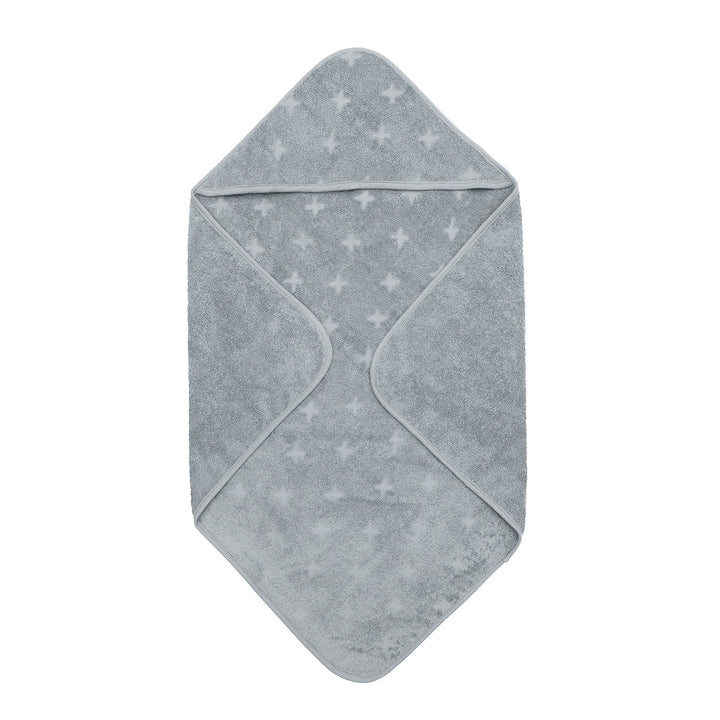 Baby towel with hood in organic cotton 70x70 cm