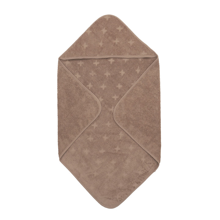 Baby towel with hood in organic cotton 70x70 cm