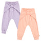 COZY ME pants with a bow 2-pack