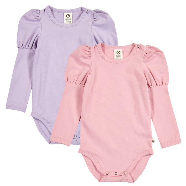 COZY ME puff sleeve body 2-pack