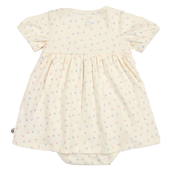 SPRING rib floral dress body