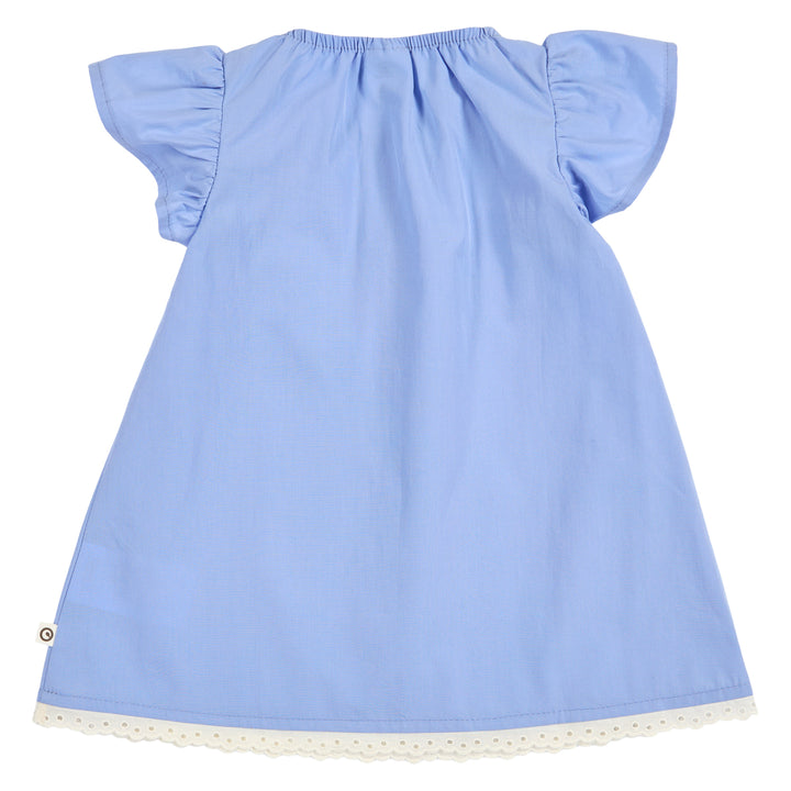 POPLIN frill dress