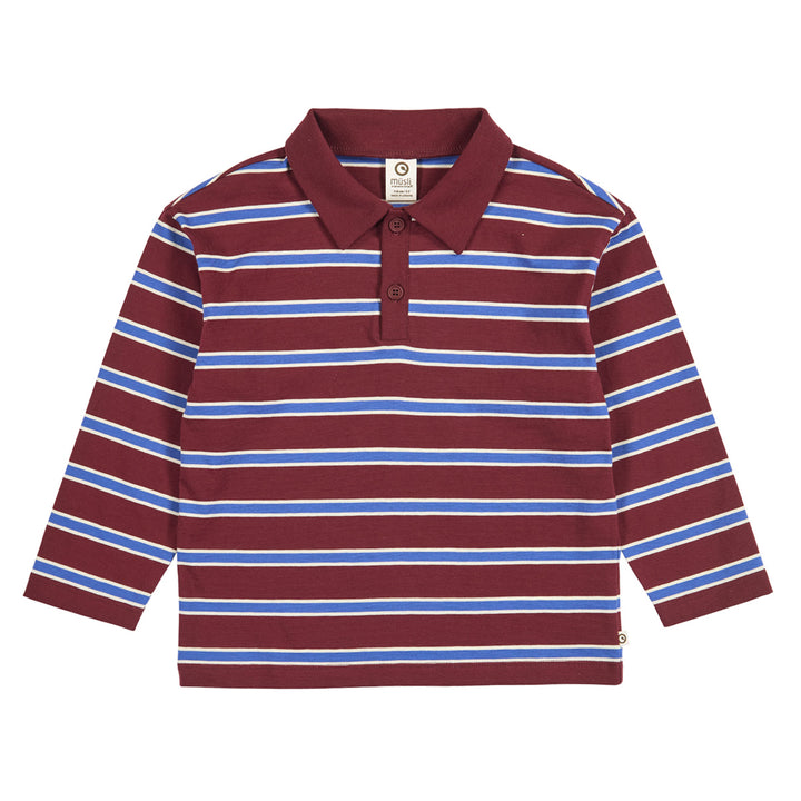 CLUBHOUSE stripe polo shirt