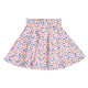 FLOWER printed skirt