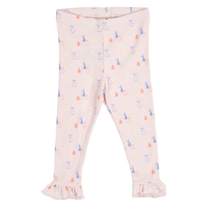 PICNIC RIB frill leggings