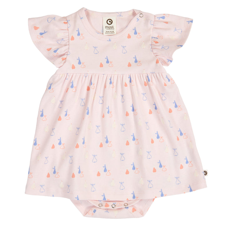 PICNIC RIB frill dress body