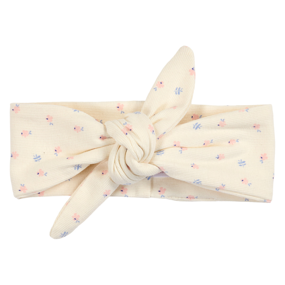 SPRING rib floral headband 2-pack