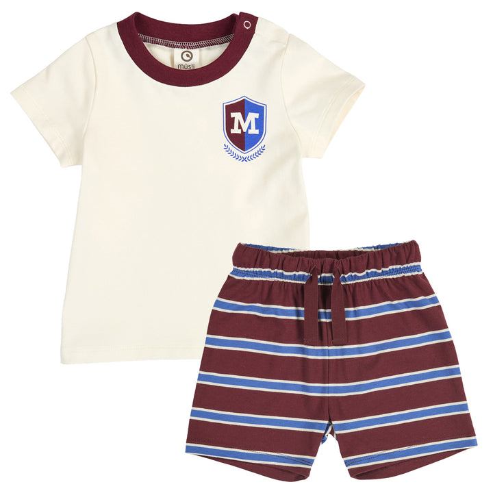 CLUBHOUSE striped 2-piece set