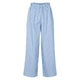 POPLIN STRIPE wide leg pants