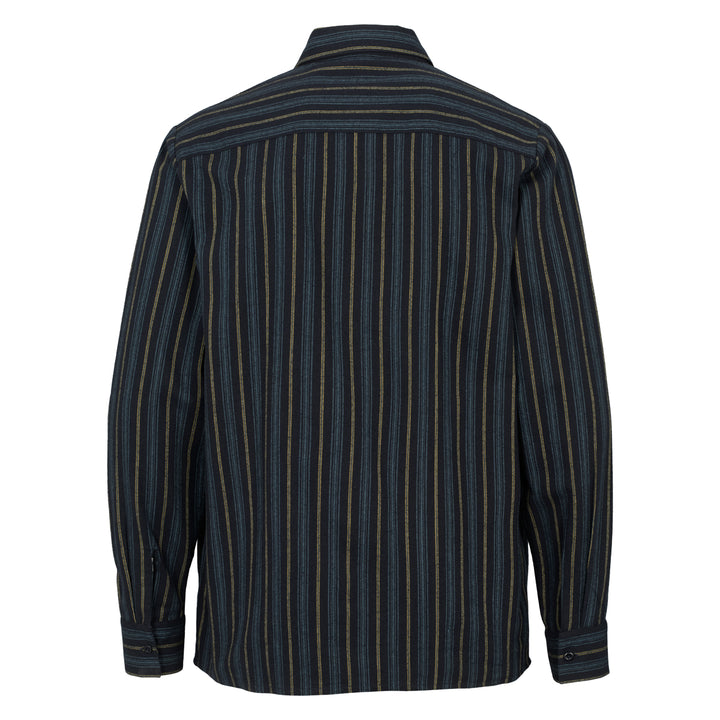 Woven stripe shirt