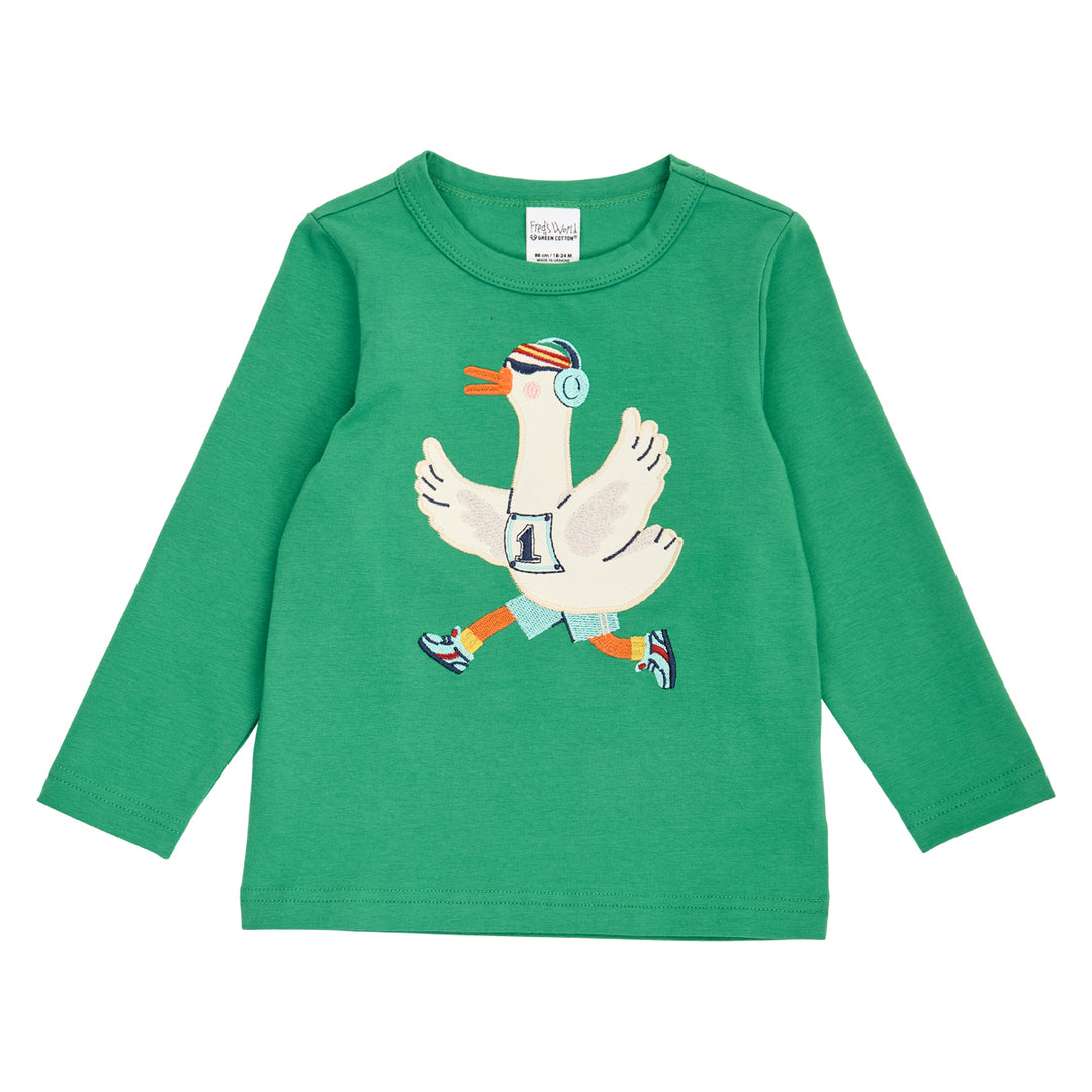 HELLO running goose top