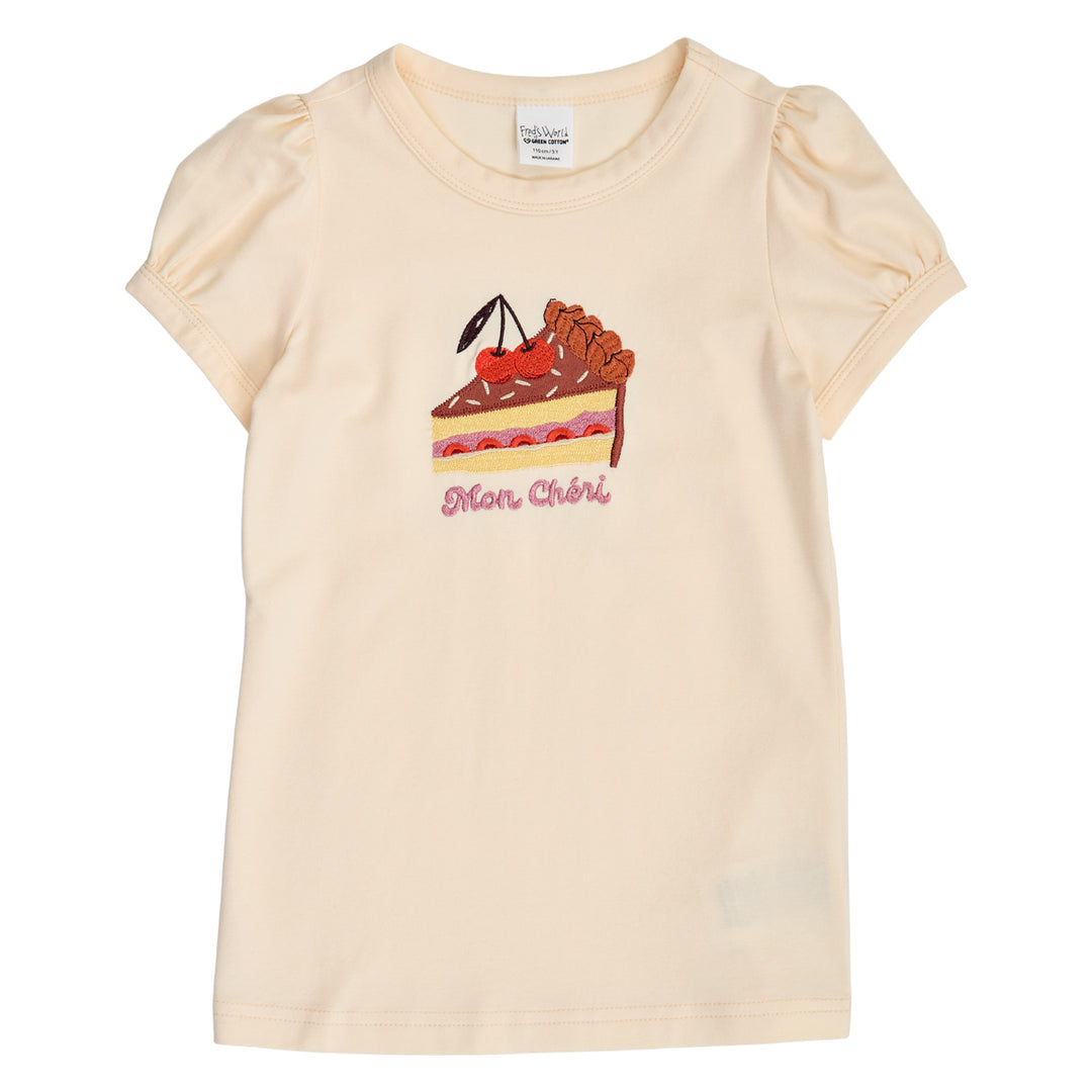 HELLO cake puffsleve T-shirt
